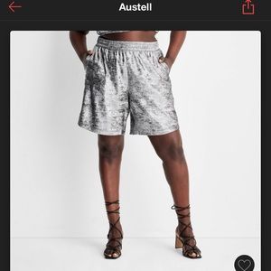 Future Collective - Alani Noelle Drawstring shorts